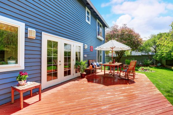 Blue Siding Installation in Eden Prairie
